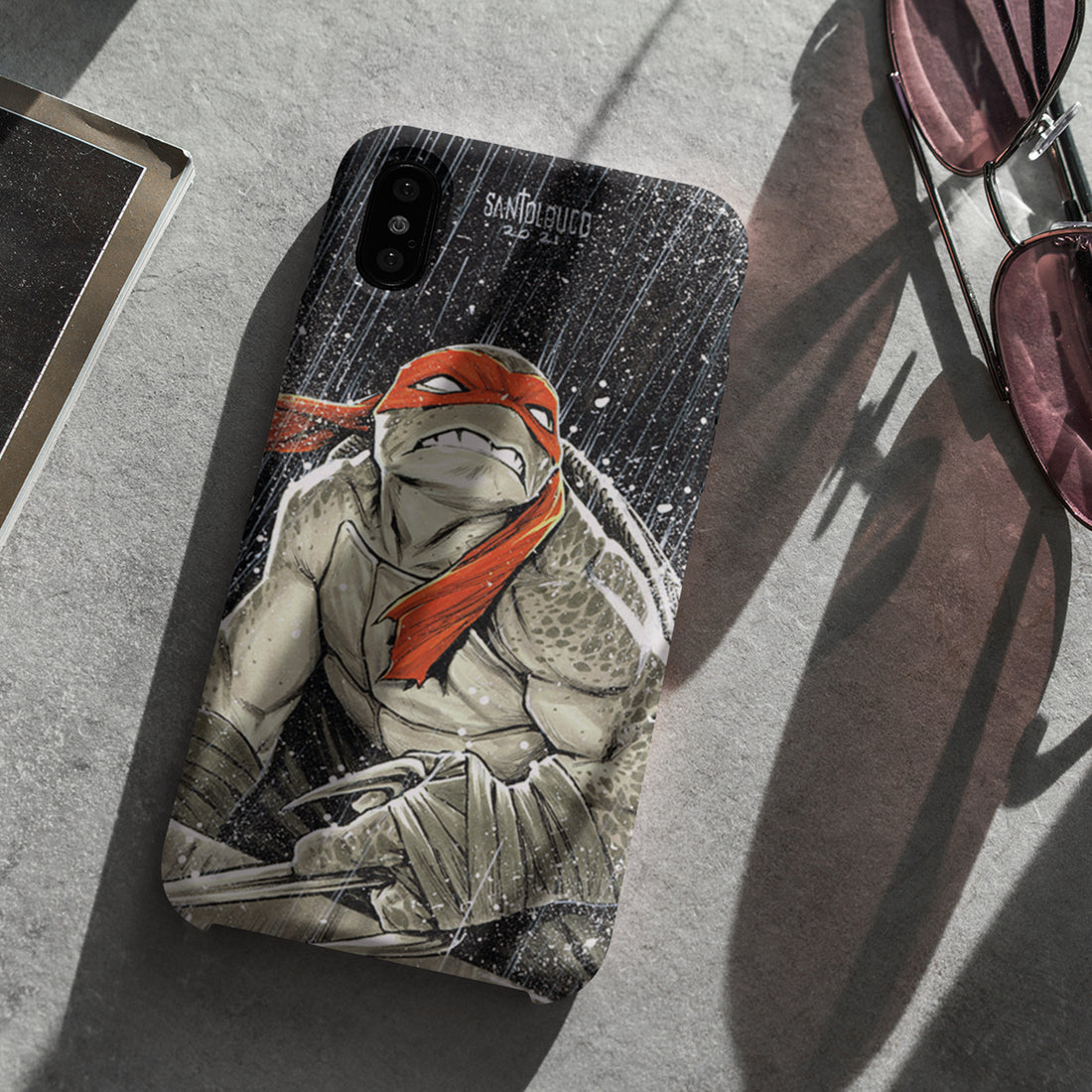 iPhone Premium-Quality Tough Cases: Raph Ready To Kick Some A$$